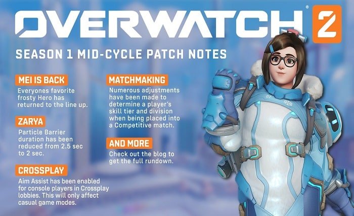 Balanced Overwatch Patch Notes