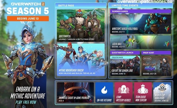 overwatch season 5 patch notes