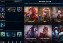 league mythic shop